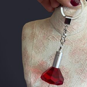 Red Gem Keychain